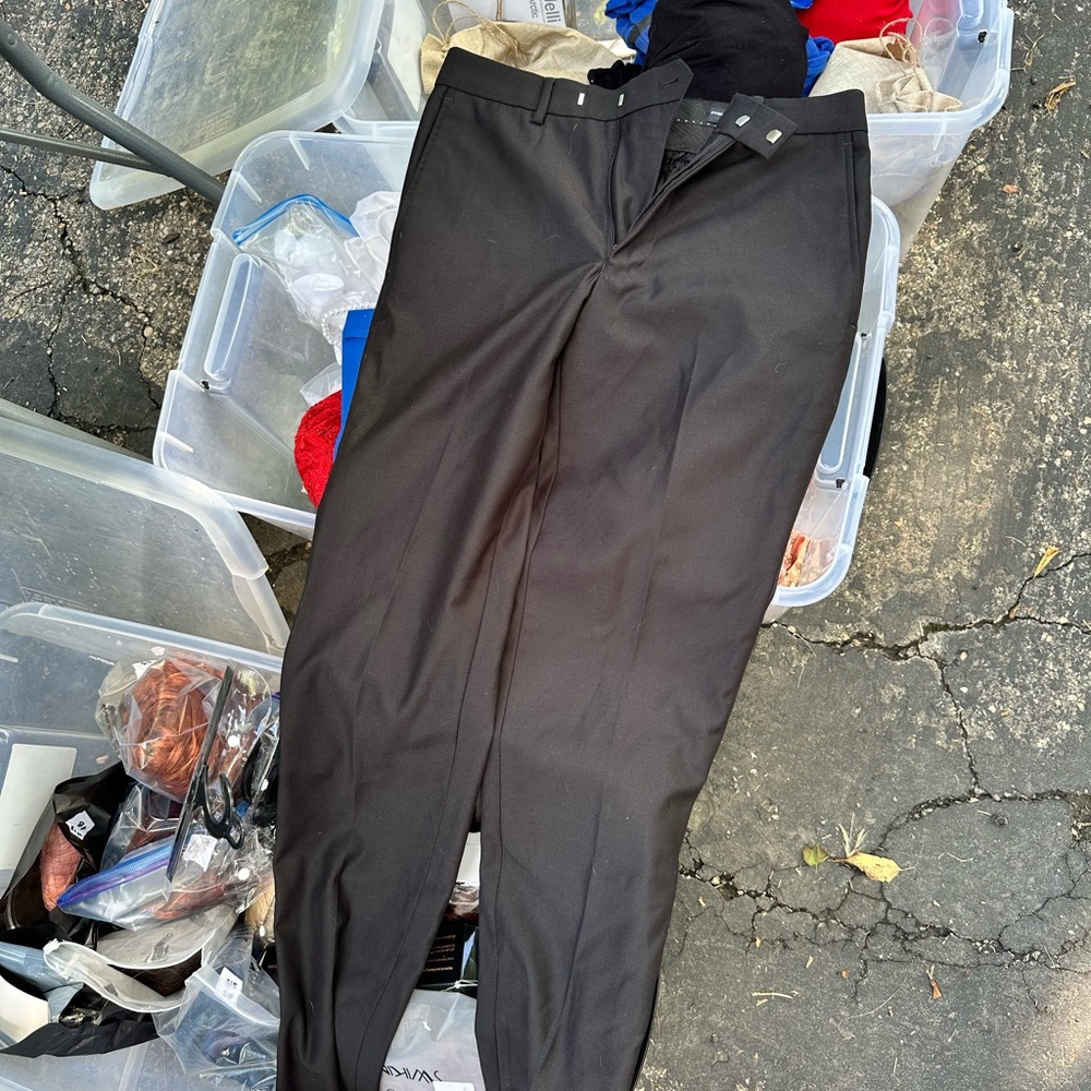 Men's Black Dress Pants (French connection, never worn)
